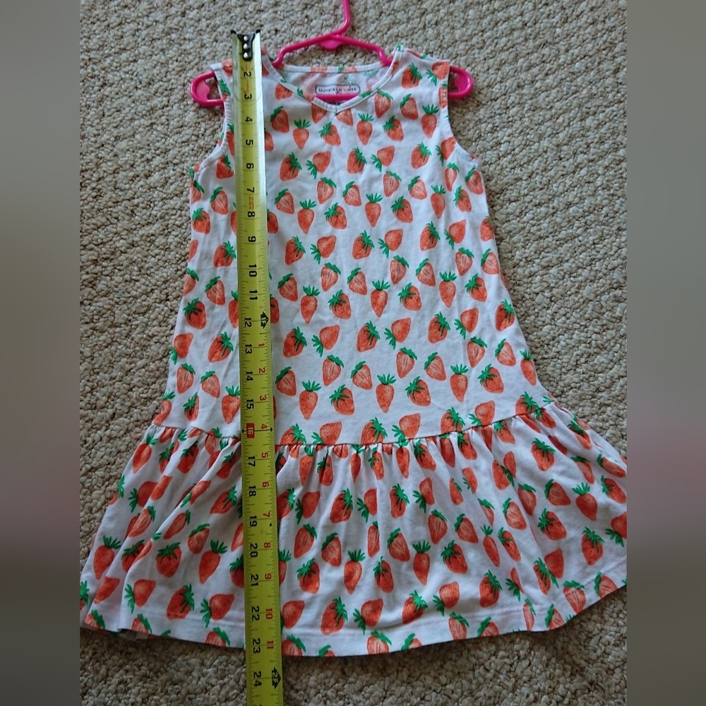 Duffield Lane Girls Layla Dress in Strawberry Fields size 5/6 - Picture 8 of 10